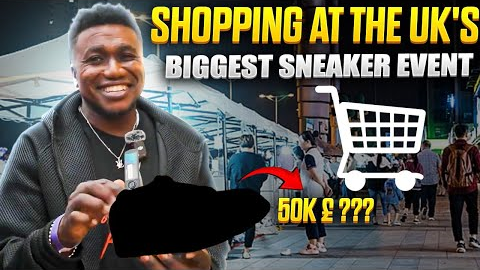 Shopping at the UK’s BIGGEST Sneaker Event £50K Dunks, Grails & Coin Flip  | Crepe City London 25