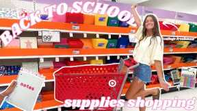 BACK TO SCHOOL SUPPLIES SHOPPING + HAUL 2025 | *freshman in college*