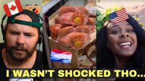 Canadian Guy Reacts to The Culture Shock of Grocery Shopping in the Netherlands