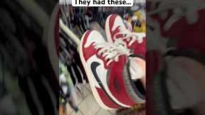 this thrift had MULTIPLE Jordan 1’s😭#sneaker #shoes