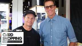 Mark Wahlberg Goes Card Shopping | Buys $30,000 Tom Brady Rookie Card