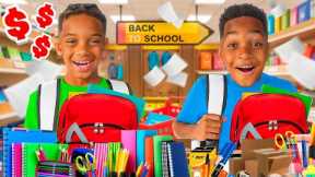 BACK TO SCHOOL SUPPLIES SHOPPING **NO BUDGET**