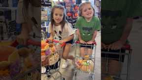 I’ll buy ANYTHING that fits into a MINI SHOPPING CART at LEARNING EXPRESS 🛒🎃 #shorts