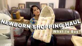 Newborn Shopping Haul 🍼 | Everything I bought as a First-Time Mom | Baby Essentials
