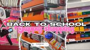 BACK TO SCHOOL SUPPLIES SHOPPING | + haul  2025 | ˚ʚ♡ɞ˚