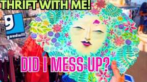 THRIFT WITH ME at GOODWILL & American Thrift! 🌴 Florida Reselling for NIKNAX & Etsy – I PASSED IT UP