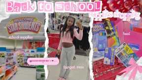 BACK TO SCHOOL SUPPLIES SHOPPING + HAUL 2025 *senior year*