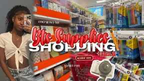 BACK TO SCHOOL SUPPLY SHOPPING + HAUL 2025 | senior year edition , target ☆