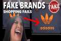 FAKE Brands Shopping Fails [Dangerous 