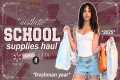 SCHOOL SUPPLIES SHOPPING + HAUL |
