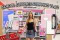 SCHOOL SUPPLIES SHOPPING 2025!! VLOG