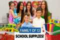 BACK TO SCHOOL SUPPLIES SHOPPING WITH 