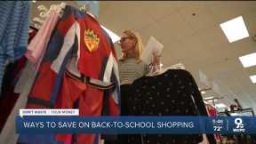 How thrift shopping can significantly cut back-to-school clothing costs