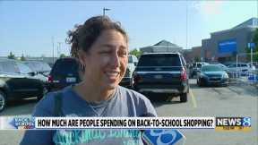 How much are people spending on back-to-school shopping?