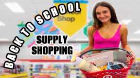 BACK TO SCHOOL SUPPLIES SHOPPING
