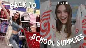 back to school supplies shopping & haul 2025 | grad school edition!