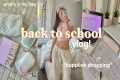 BACK TO SCHOOL VLOG 🖇️ school