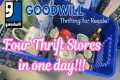 FOUR THRIFT STORES IN ONE DAY!!!