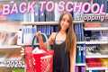 back to school shopping vlog *school