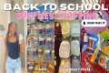 BACK TO SCHOOL SUPPLIES SHOPPING 2025 