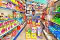 ASMR $200 monthly grocery shopping 🛒 