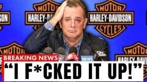 Harley Got TAKEN DOWN By New CEO After THIS Happened