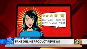 Fake online product reviews