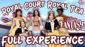 👑 Royal Court Royal Tea On The Disney Fantasy Cruise - Was It Worth It?