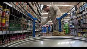 Public ASMR Grocery Shopping at Walmart