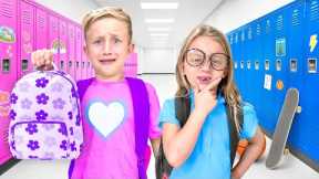 Letting Our Siblings Buy ALL our School Supplies..