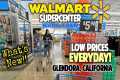 Shopping at Walmart Supercenter:
