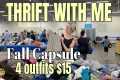 Thrift with me | Fall Capsule