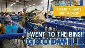 MY BEST GOODWILL BINS DAY EVER! | Thrift with Me for Resale