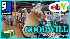 I MISSED IT at GOODWILL... would have been WORTH $100 / THRIFT WITH ME / BUY my HAUL