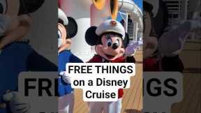 All the FREE things YOU can get on a Disney Cruise!  Disney Fantasy #disneycruise #disneycruiseline