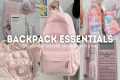 School Backpack Essentials 2025!🫧