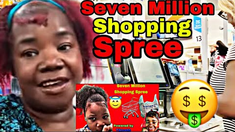 SEVEN MILLION SHOPPING SPREE WALMART SHOPPING FOR 4 BOYS ON A BUDGET REST IN PEACE TO MY BABY 🙏🏾😇🛒