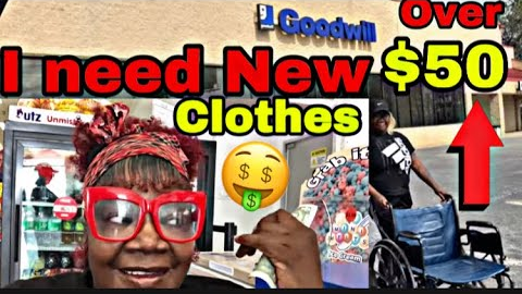 BROKE SHOPPING SPREE FOR NEW CLOTHES AT GOODWILL IN WHEELCHAIR I FOUND SOME GREAT ITEMS ON A BUDGET