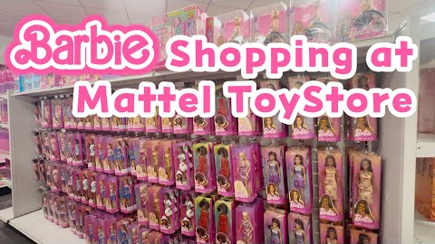 NEW!!! BARBIE SHOPPING at THE MATTEL TOY STORE | NOVEMBER 2025