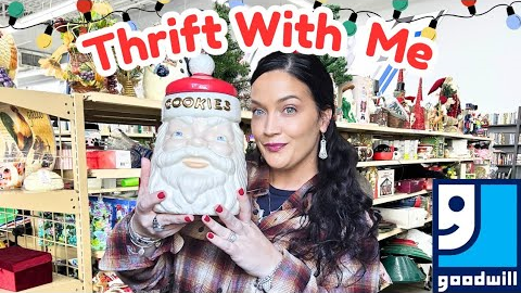Thrifting My Christmas Gifts! #goodwill #shopwithme