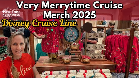 Disney Cruise Line Very Merrytime Merch 2025, Disney Wish - Pixie Dust Adventures
