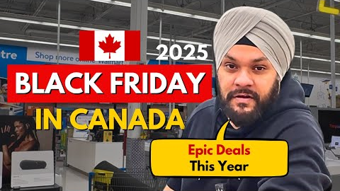 Black Friday Deals at Walmart Canada 2025 | Shopping at Walmart Canada | Canada Vlog