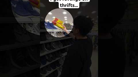 How I got revenge on thrift stores #sneaker #shoes