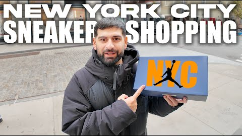 Sneaker Shop With Me in NEW YORK CITY | Jobs Not Finished EP 11