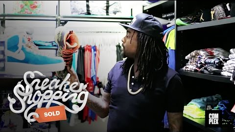 Wale Goes Sneaker Shopping With Complex