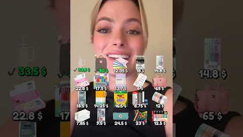 picking best school supplies🤩