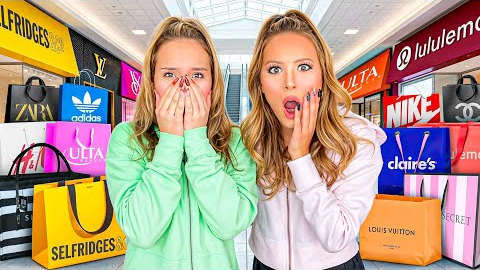 BUYING ONE THING FROM EVERY STORE AT THE MALL 🤑🛍🤭 #shopping #mall #challenge #trend #fun #popular