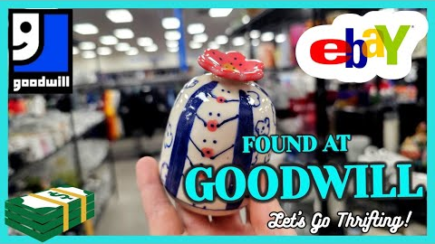 THRIFTING TWO GOODWILLS! / I Found POLISH POTTERY and SOME AMAZING TREASURES / THRIFT WITH ME