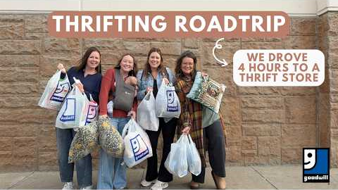 Traveling to my FAVORITE Thrift Stores | Thrift With Me | Thrift Haul Try On | Goodwill Thrift Haul