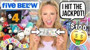 I SPENT $100 AT FIVE BELOW & HIT THE JACKPOT 😱🤑 SHOP WITH ME!
